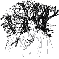 Будда и Ананда