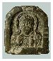 Двусторонняя иконка с изображением Христа на престоле и Ипатия. Камень, резьба. XIII в.: 51 Кб.