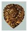 Привеска-амулет миндалевидной формы с изображением человеческого лица с бородой и усами. Медь, литьё. Середина X в.: 26 Кб.
